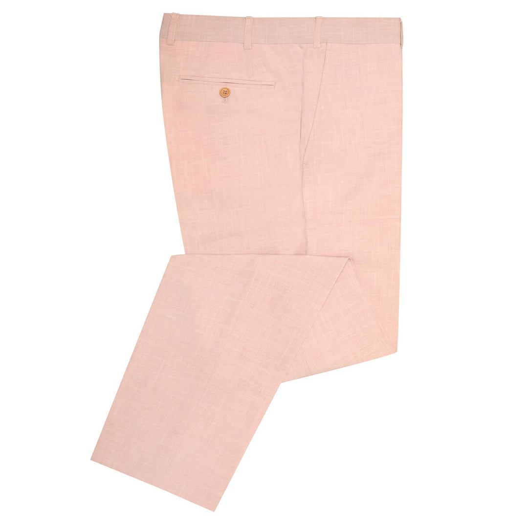 DG's Drifter 134-74014 62 Saverne Pink Suit Trousers - Baks Menswear