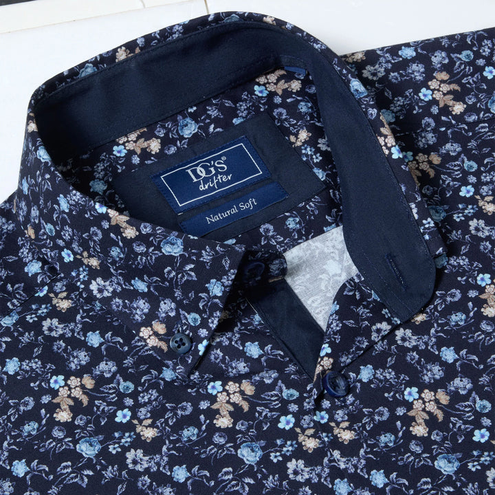 DG'S Drifter 14140 78 Navy Short Sleeve Shirt