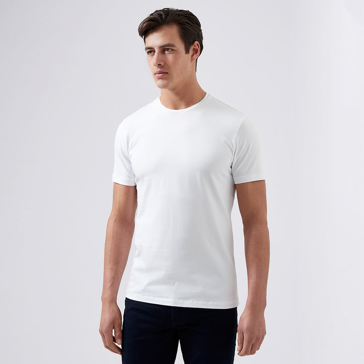 DG's Drifter 113 55121 99A White Crew Neck T-Shirt (20)
