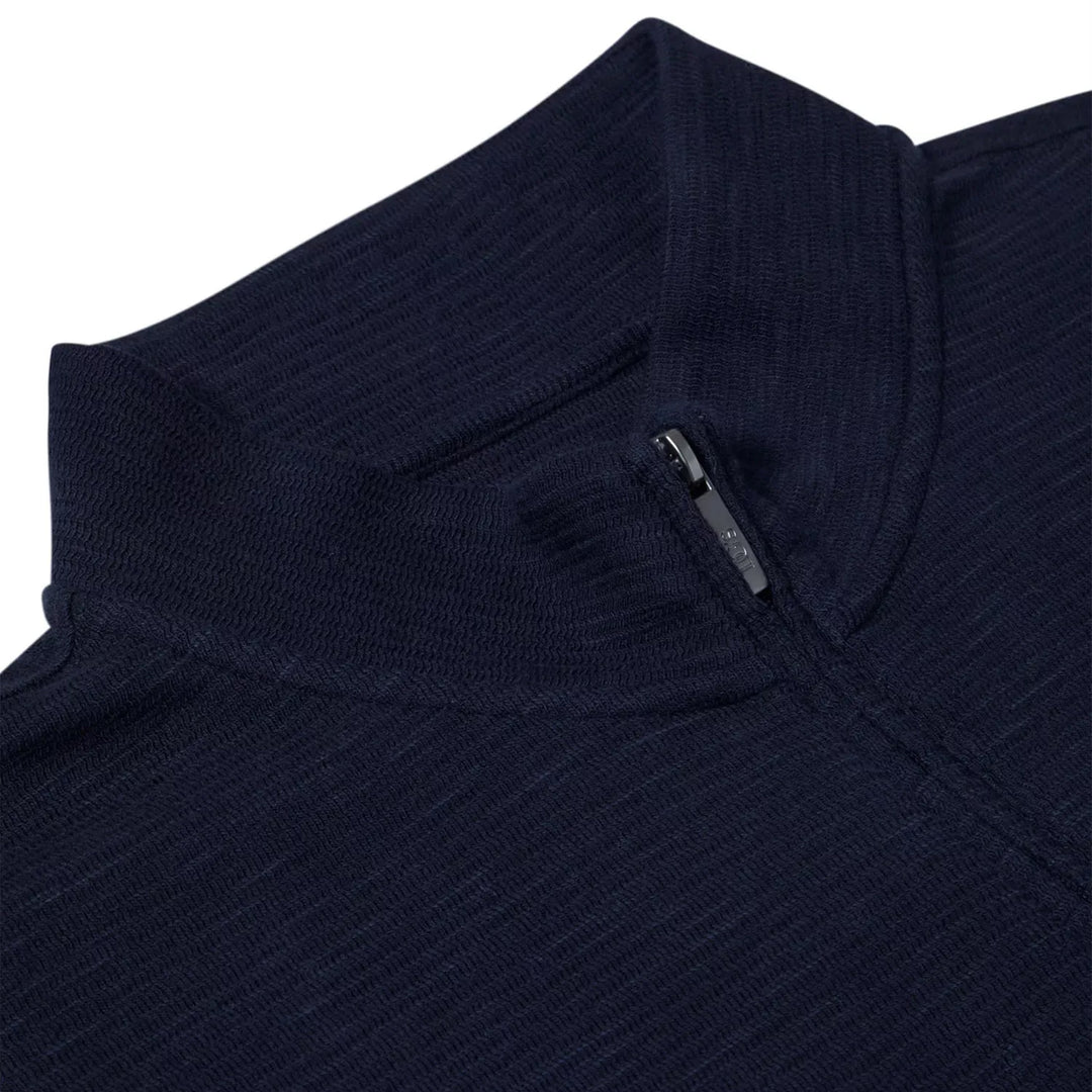 DG'S Drifter 55354 78 Navy Long Sleeve Mens Zip Neck Top