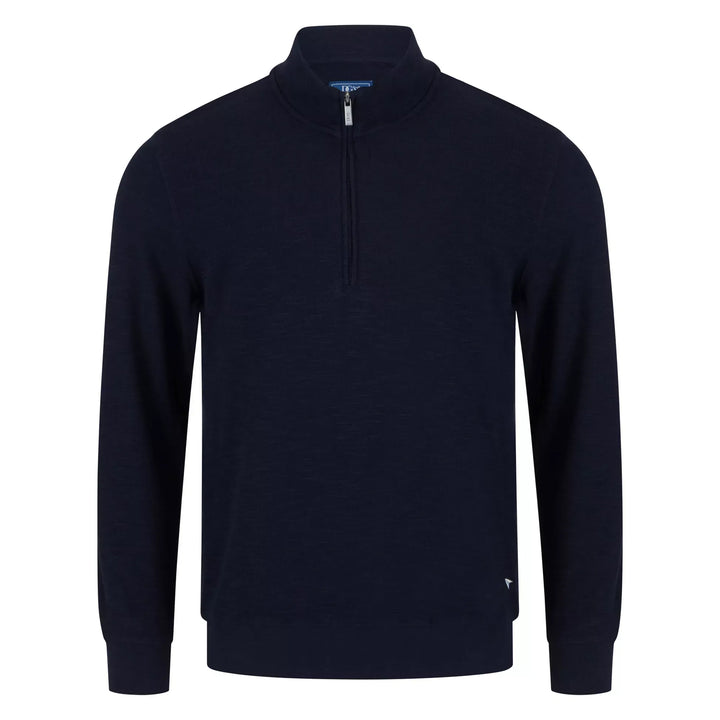 DG'S Drifter 55354 78 Navy Long Sleeve Mens Zip Neck Top