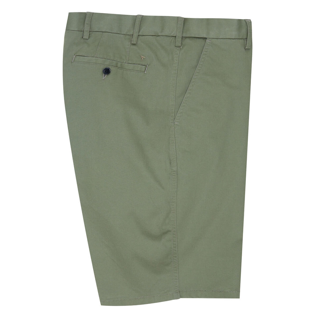 DG's Drifter 65510S Driscoll 34 Green Cotton Blend Mens Shorts - Baks Menswear