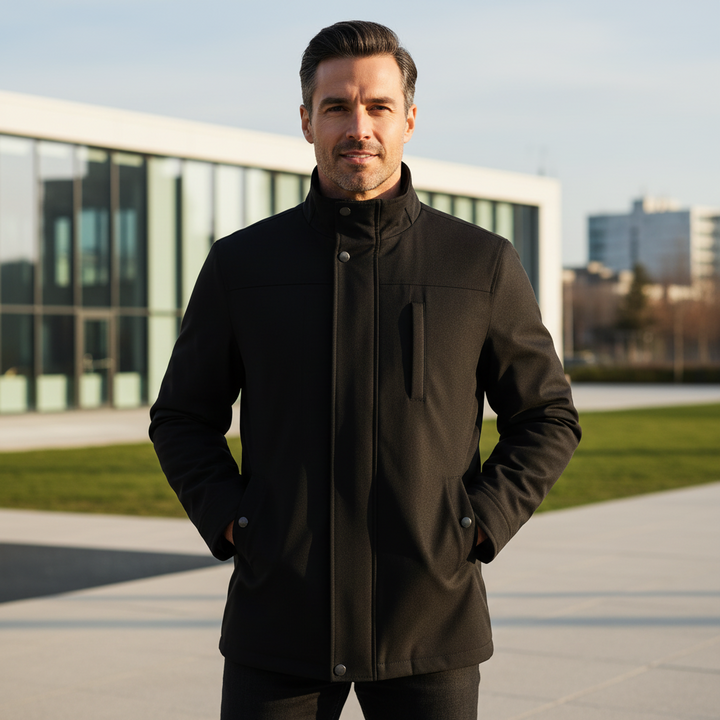 DG's Drifter 80352 Evans Black Water Repellent Jacket 00