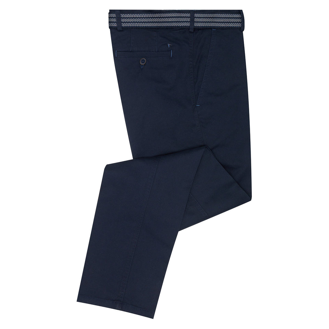 DG's Drifter Driscoll 71378 78 Navy Chino Trousers - Baks Menswear Bournemouth