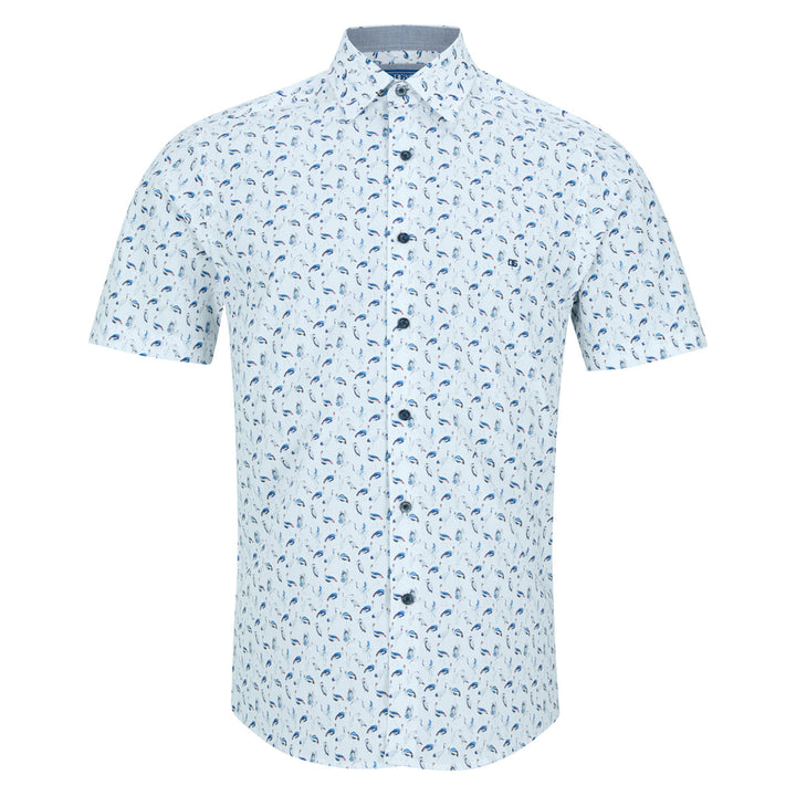 DG's Drifter Giovanni 14127 Blue Short Sleeve Shirt 12