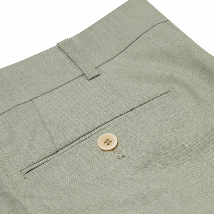 DG's Drifter Saverne 74030 32 Light Green Formal Trousers - Baks Menswear Bournemouth