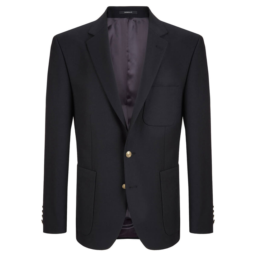 Douglas 534-18803-79 Cologne Dark Navy Pure Wool Blazer Jacket - Baks Menswear Bournemouth