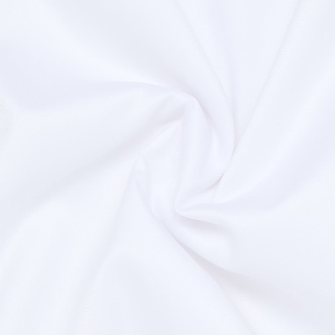 White fabric texture swatch
