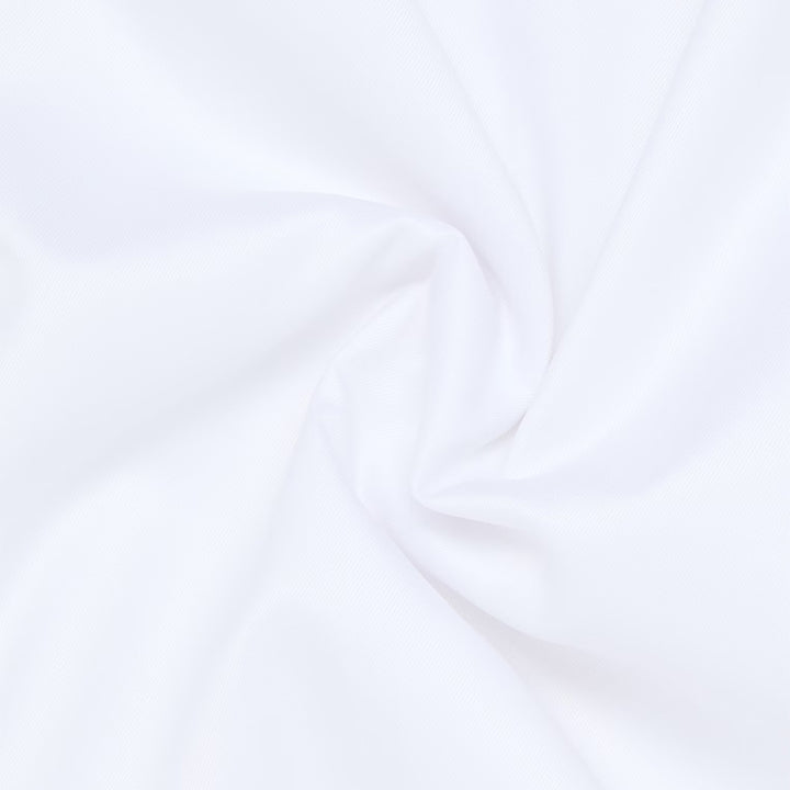 White fabric texture swatch