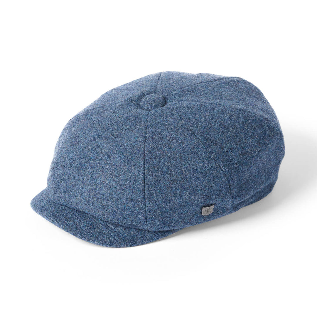 Failsworth Alfie Melton Jeans Blue Peaky Cap - Baks Menswear Bournemouth