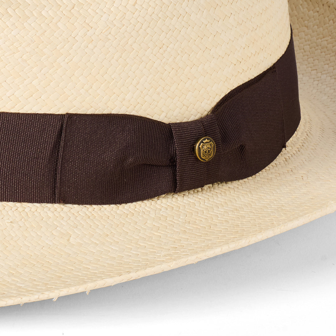 Failsworth Natural Snap Brim Panama Hat - Baks Menswear Bournemouth