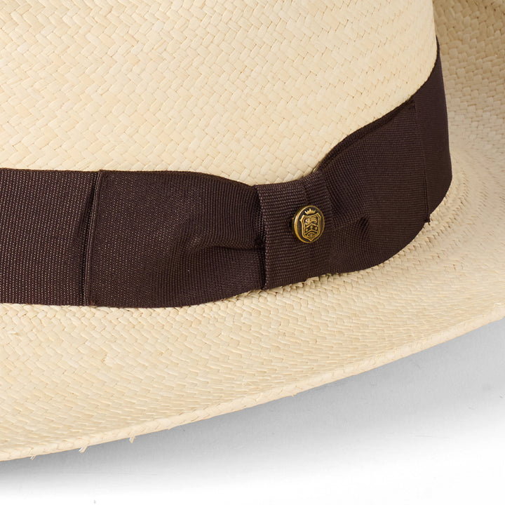 Failsworth Natural Snap Brim Panama Hat - Baks Menswear Bournemouth