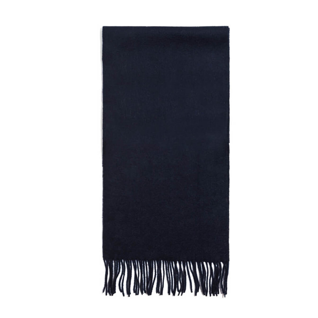 Failsworth Navy 100% Lambswool Scarf - Baks Menswear