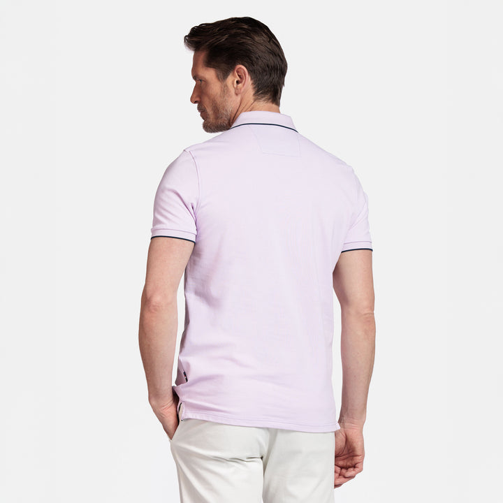 Giordano 516587 41 Lilac Nico Pique Polo Shirt