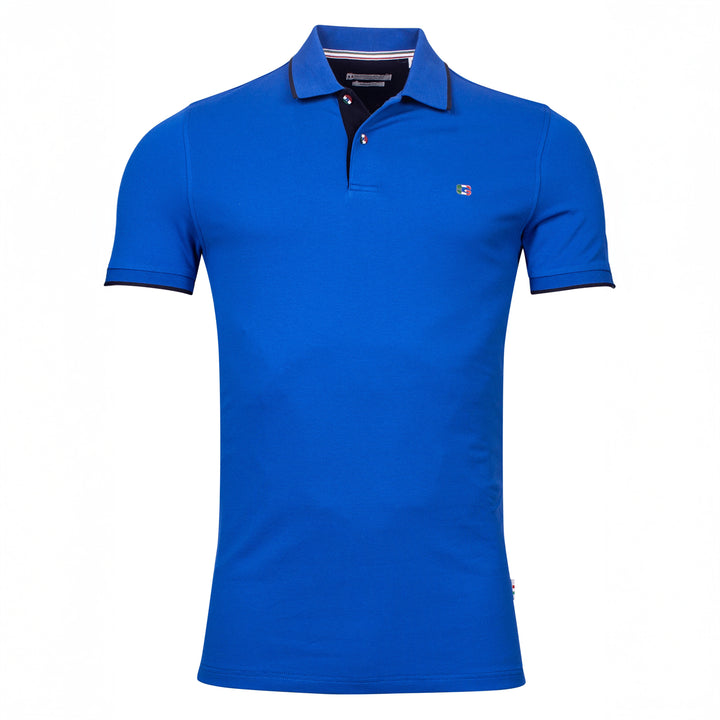 Girodano 516587 64 Bright Cobalt Nico Pique Polo Shirt