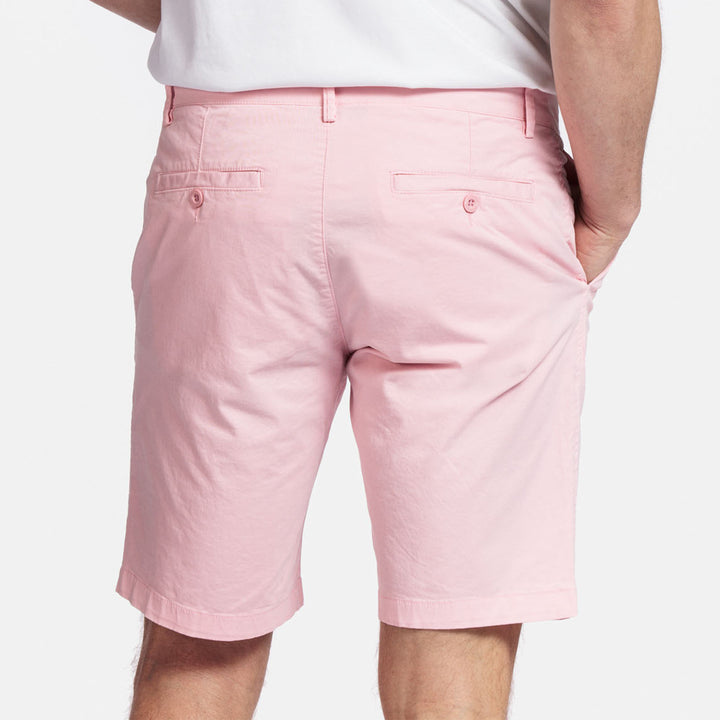 Giordano 511115 51 Pink Twill Cotton Stretch Chino Shorts (1)