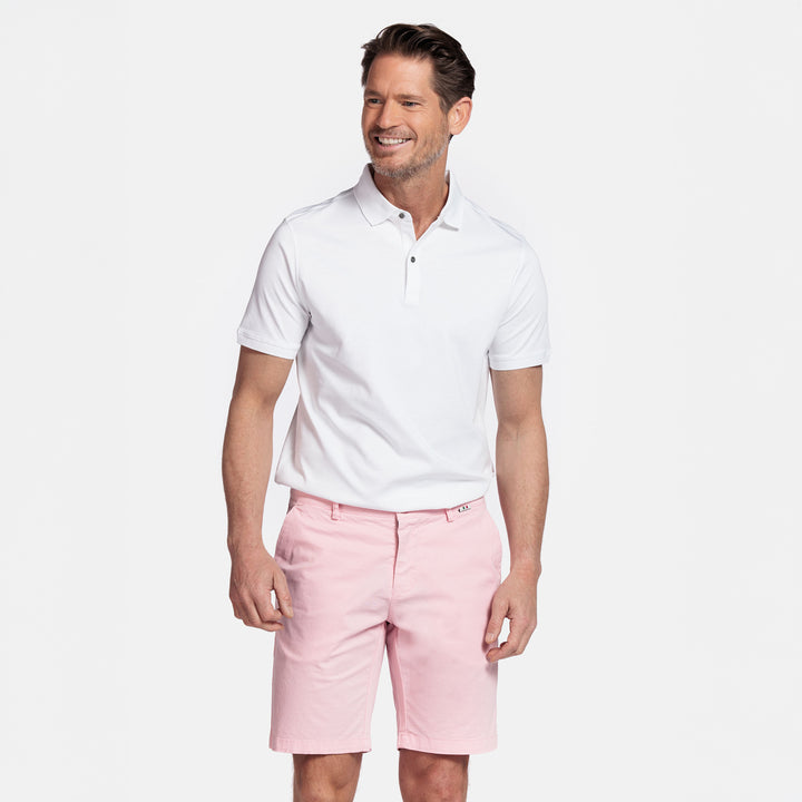 Giordano 511115 51 Pink Twill Cotton Stretch Chino Shorts (1)