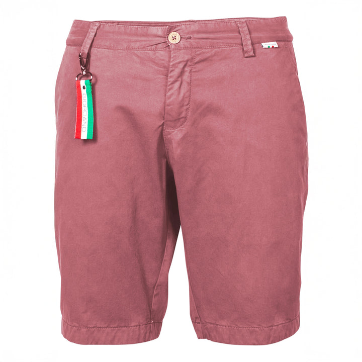 Giordano 511115 52 Mauve Twill Cotton Stretch Chino Shorts (1)