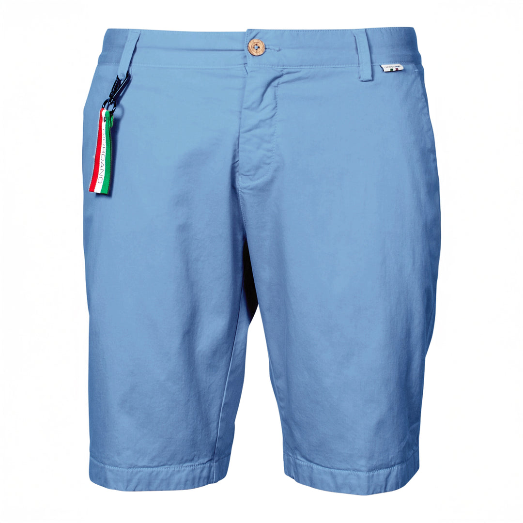 Giordano 511115 61 Sky Blue Twill Cotton Stretch Chino Shorts (1)