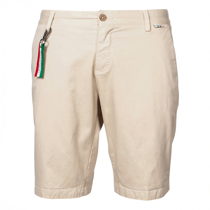 Giordano 511115 81 Kit Beige Twill Cotton Stretch Chino Shorts (1)