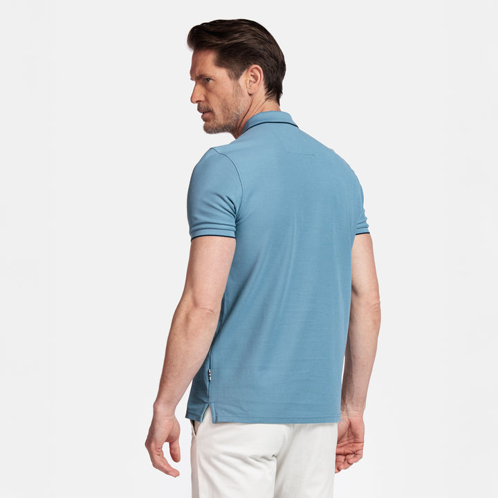 Giordano 516587 62 Pastel Blue Nico Pique Polo Shirt