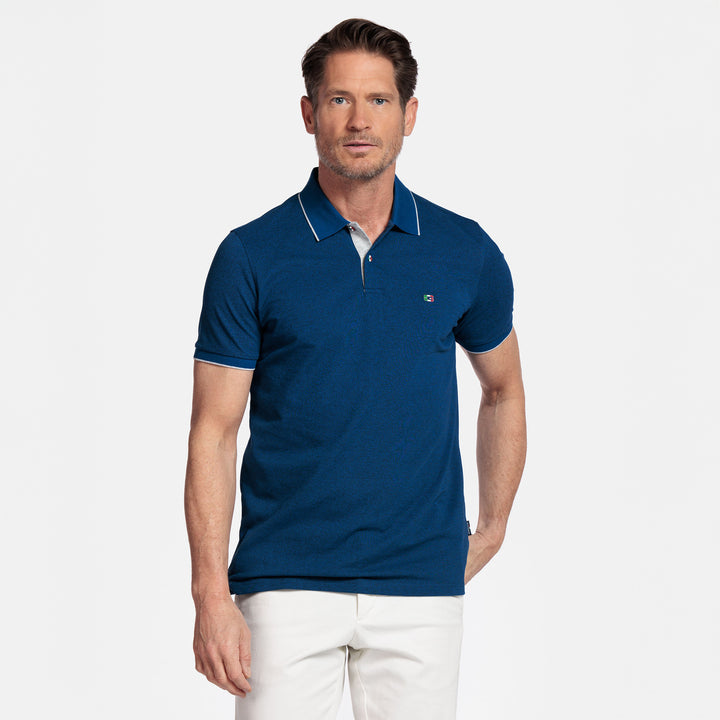 Giordano 516587 66 Royal Nico Pique Polo Shirt