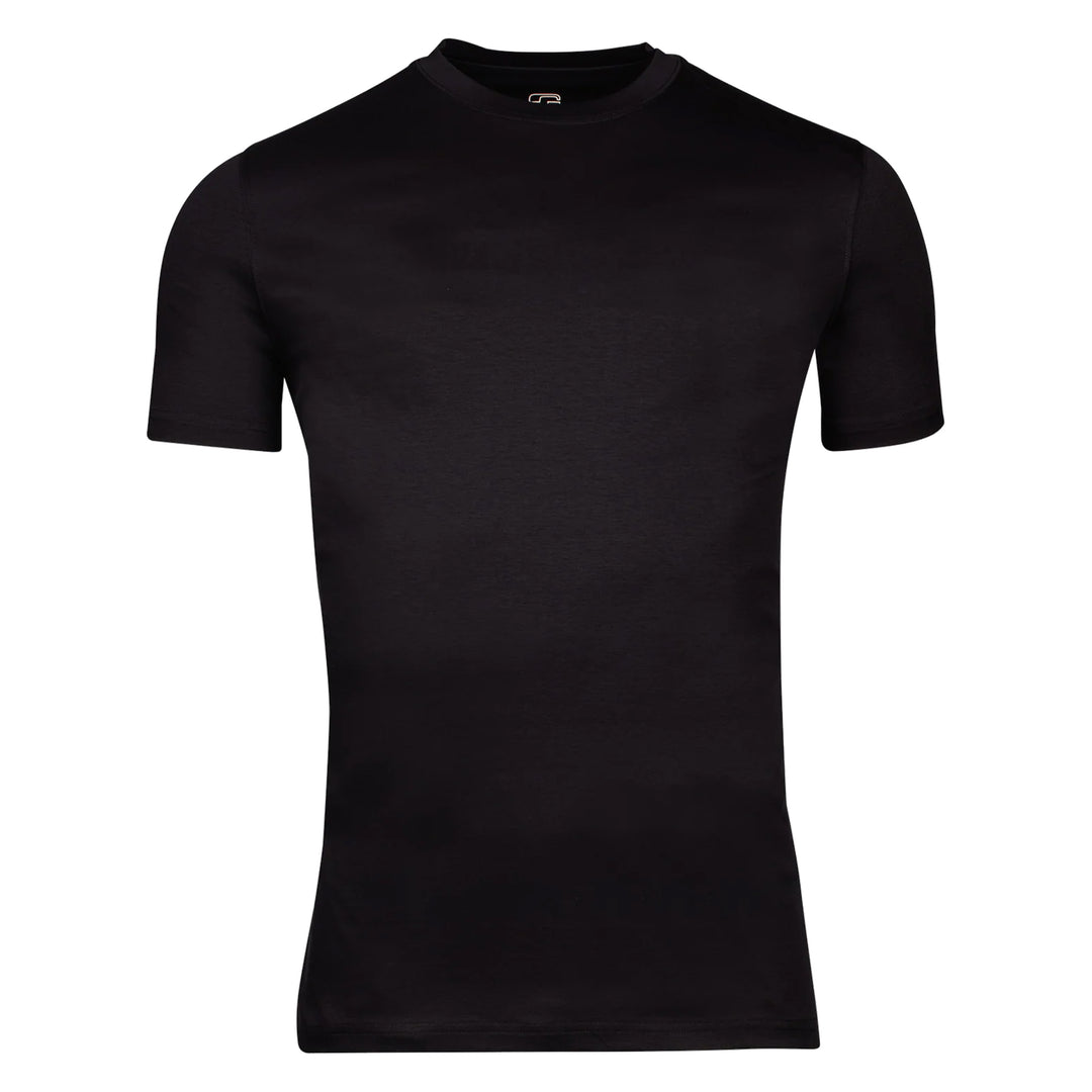 navy t-shirt on a white background