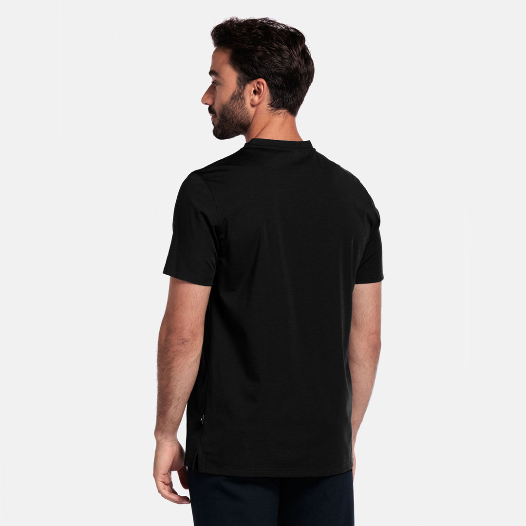 Giordano 525078 90 Black Luca Liquid Cotton T-Shirt