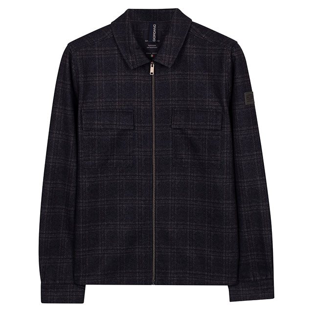 Giordano Carissio Navy Overshirt 627509 60, front packshot