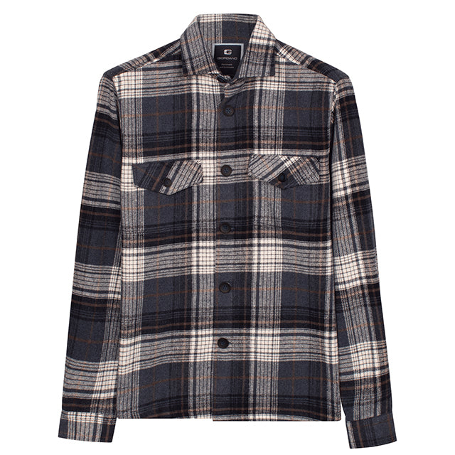 Giordano Salerno Navy Overshirt 627520 60, front packshot