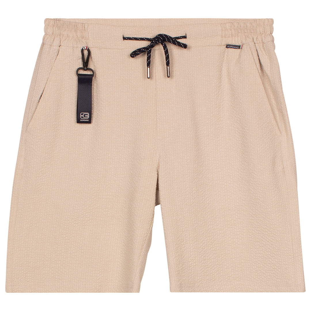Giordano Shorts 611105 Sassari Oyster Grey Seersucker 81