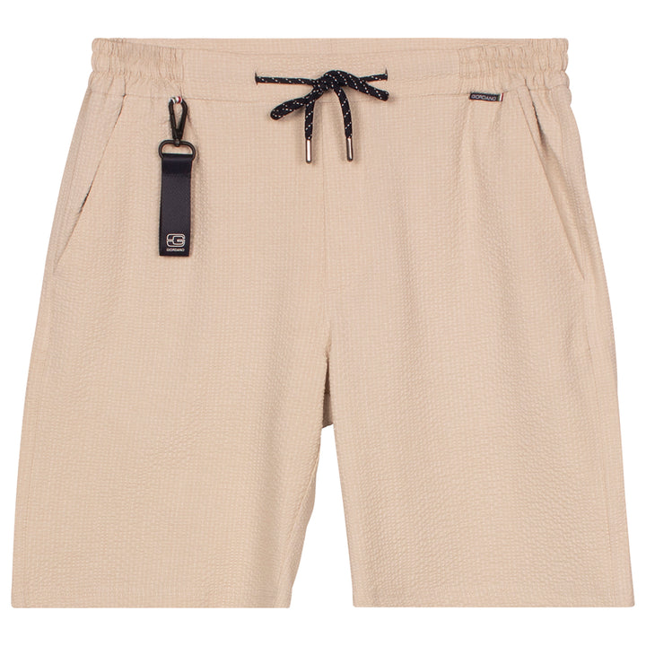 Giordano Shorts 611105 Sassari Oyster Grey Seersucker 81