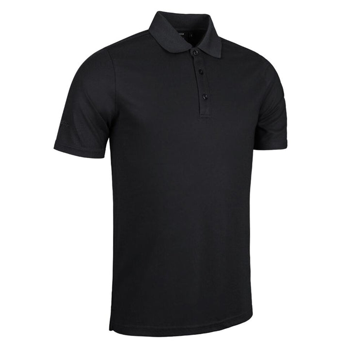 Glenmuir g.Deacon Black Pique Polo Shirt MSP7373-DEAC - Baks Menswear Bournemouth