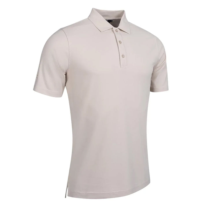 Glenmuir g.Deacon Linen Beige Pique Polo Shirt MSP7373-DEAC 137 (7)