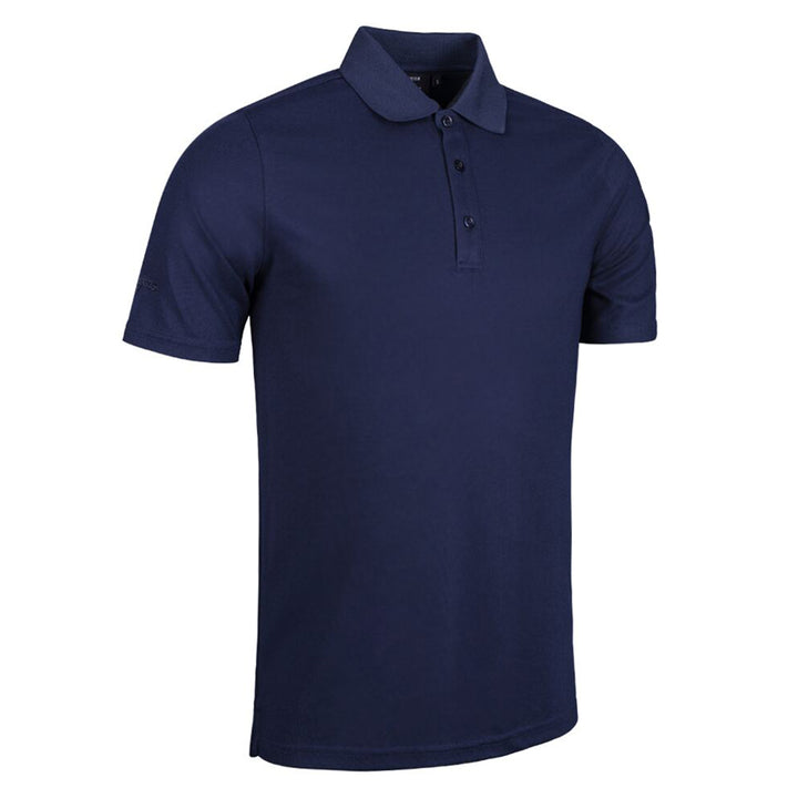 Glenmuir g.Deacon Navy Pique Polo Shirt MSP7373-DEAC - Baks Menswear Bournemouth