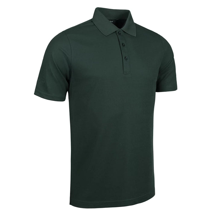 Glenmuir g.Deacon Tartan Green Pique Polo Shirt MSP7373-DEAC 165D (7)