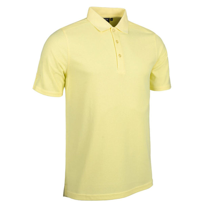 Glenmuir MSP7373-DEAC Deacon Light Yellow Pique Polo Shirt - Baks Menswear Bournemouth