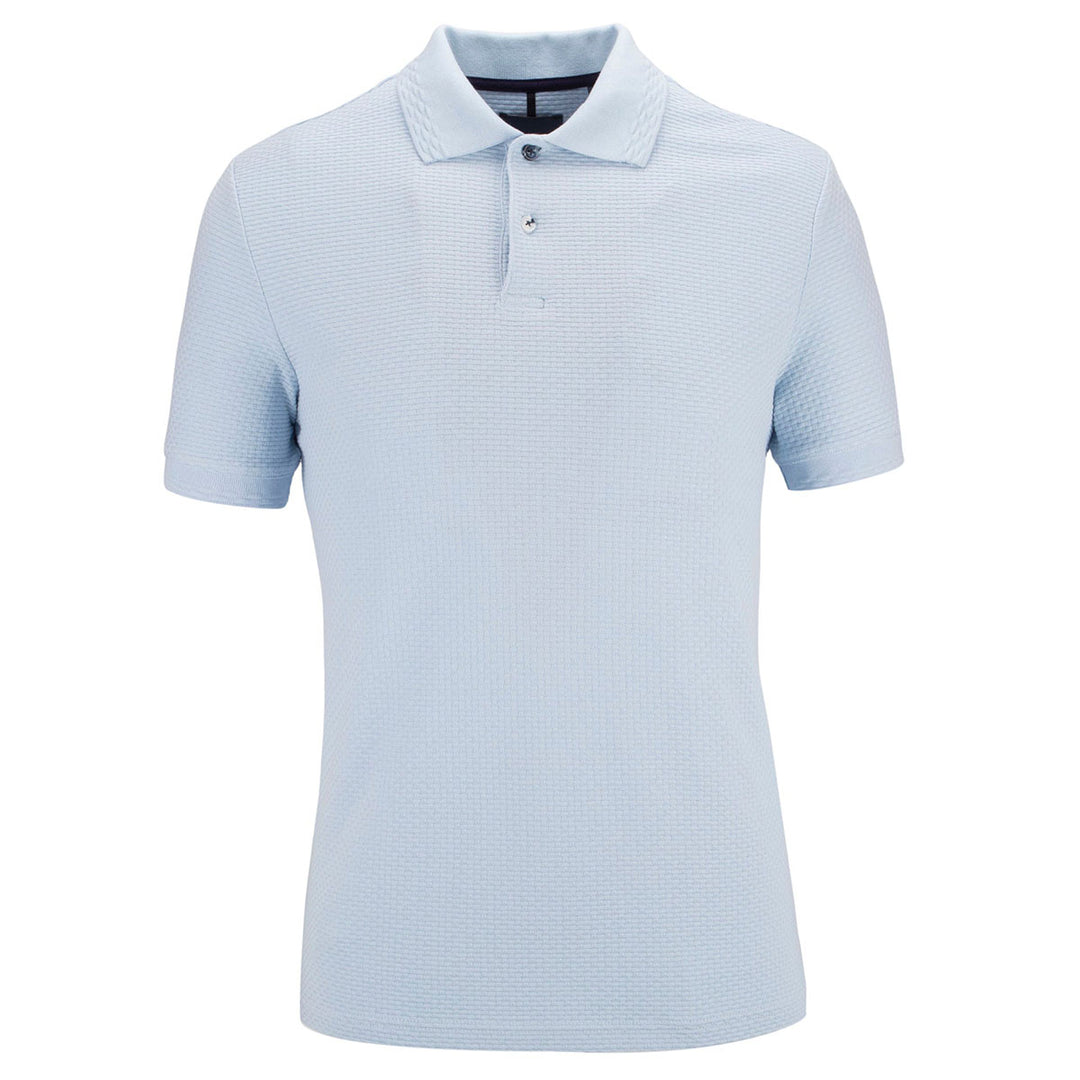 Guide London SJ5720 Sky Blue Cotton Polo Shirt - Baks Menswear Bournemouth