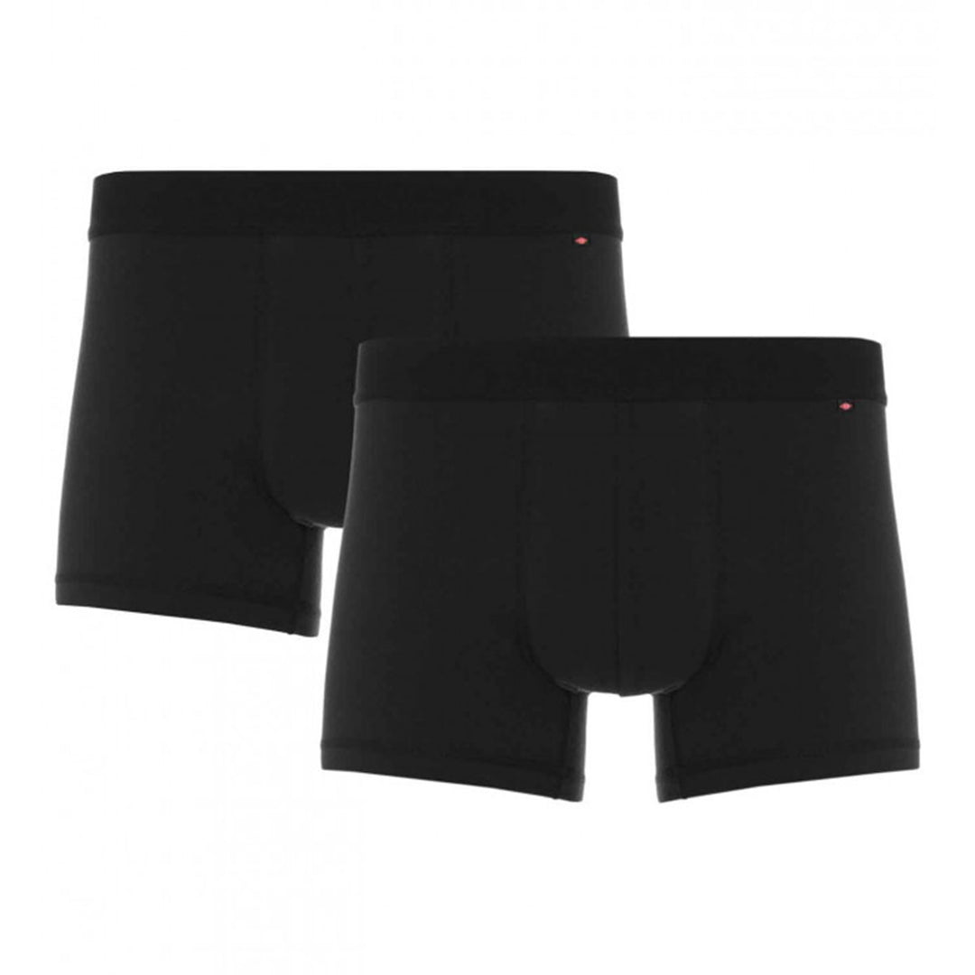 HJ 2352 Black 2-Pack Cotton Stretch Mens Trunks - Baks Menswear Bournemouth