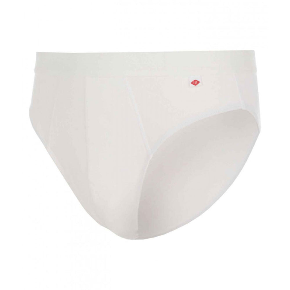 HJ 2353 White 3 Pack Cotton Stretch Mens Briefs - Baks Menswear Bournemouth