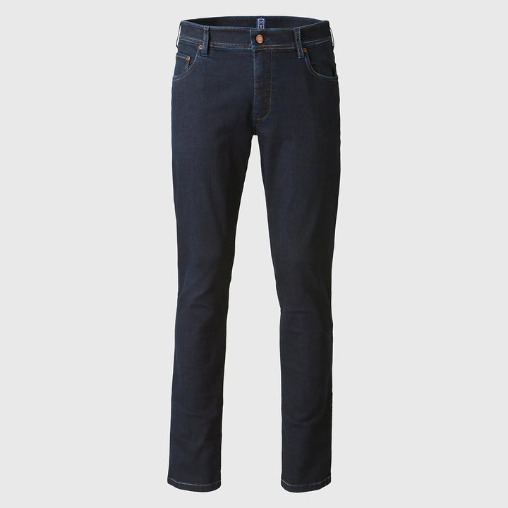Meyer M5 Five 9-6288 Overdyed Dark Blue Super Stretch Denim Jeans 19