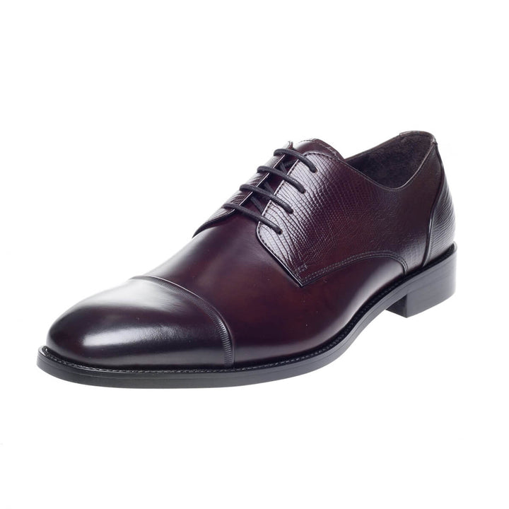 John White Melton Brown Lace-Up Derby Shoes - Baks Menswear