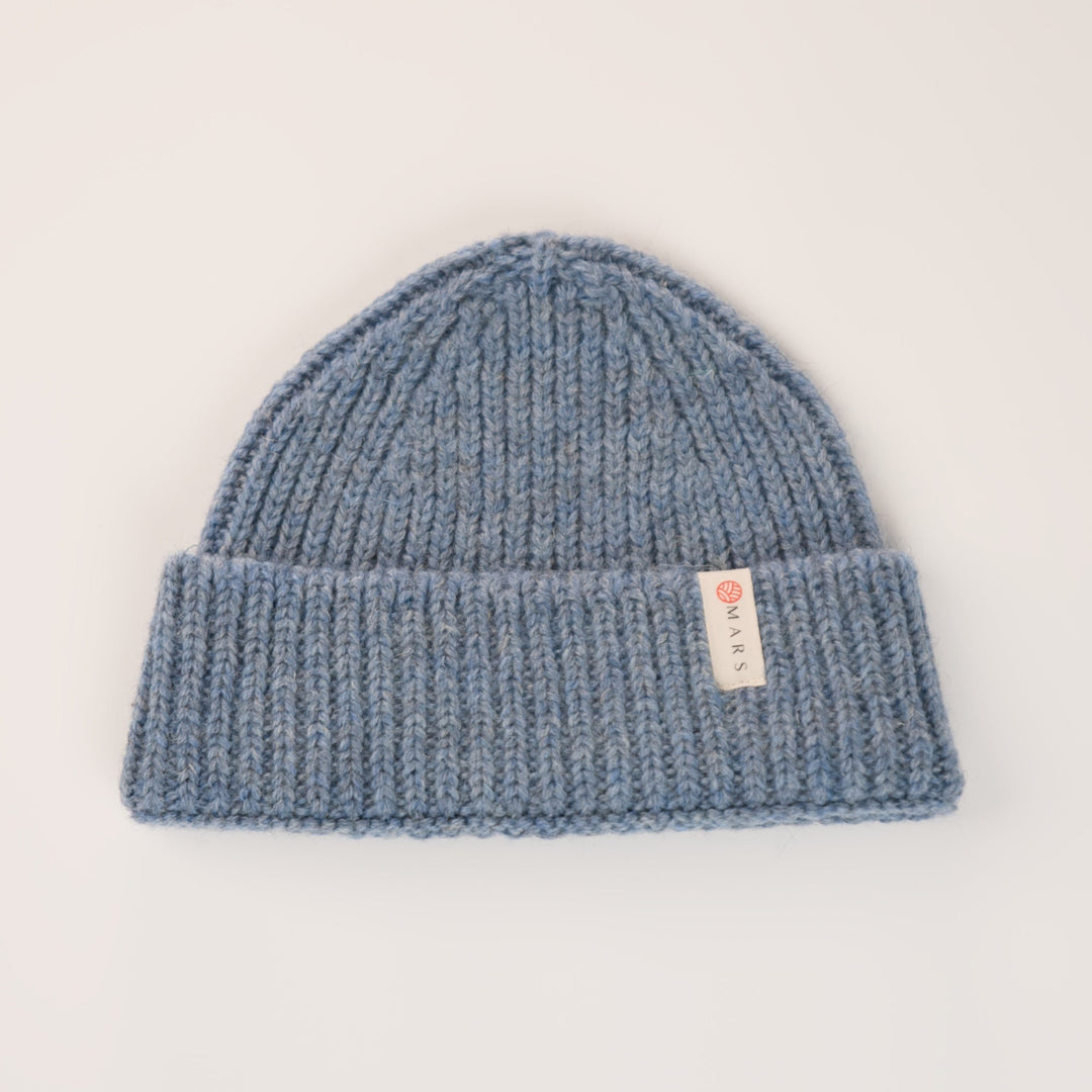 Mars 2694 Kielder Blue Beanie, front packshot