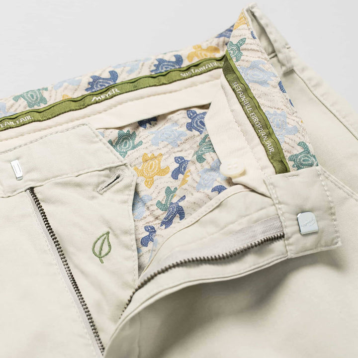 Meyer B-Palma 1-3130 31 Stone Cotton Stretch Shorts (6)