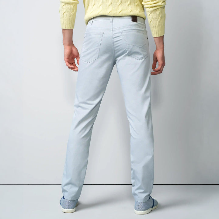 Meyer M5 Five 1-6075 Grey Soft Micro Print Jeans 05