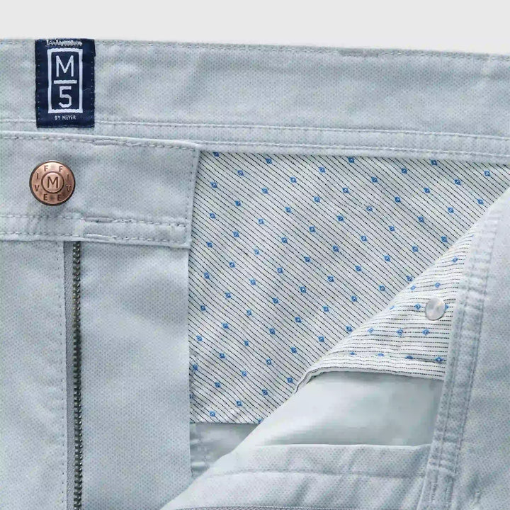 Meyer M5 Five 1-6075 Grey Soft Micro Print Jeans 05