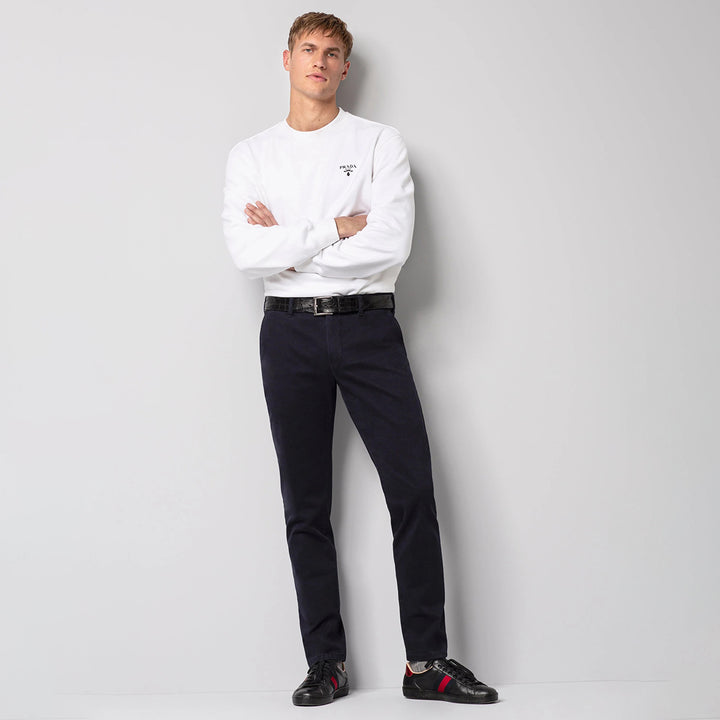 Meyer M5 9-6106 19 Navy High Performance Chino Trousers