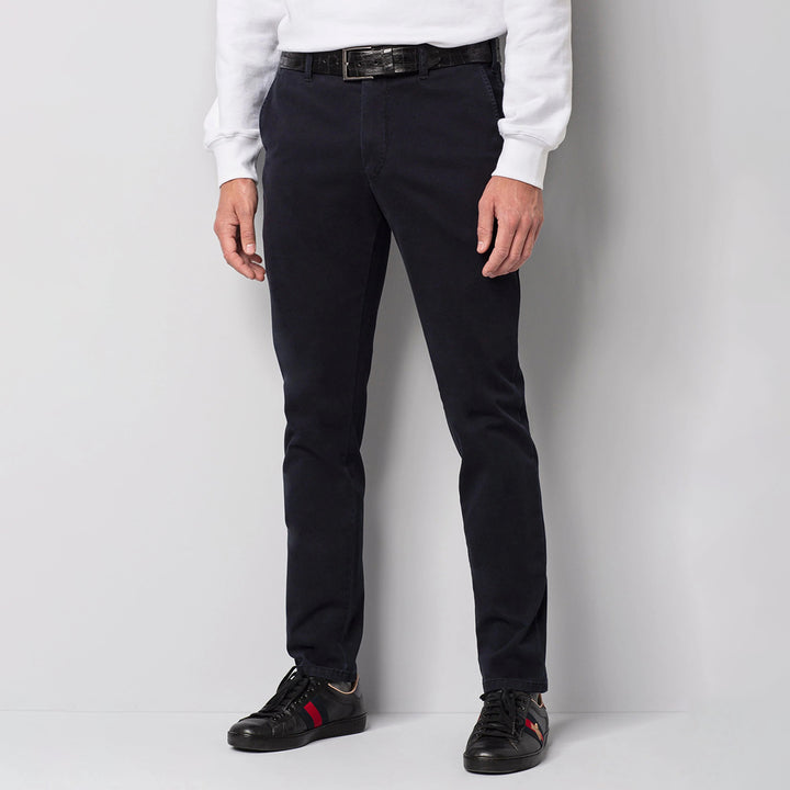 Meyer M5 9-6106 19 Navy High Performance Chino Trousers