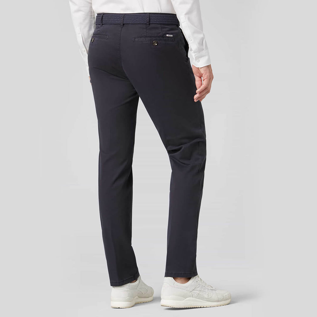 Meyer Roma 9-3001 20 Navy Fairtrade Cotton Chino - Baks Menswear