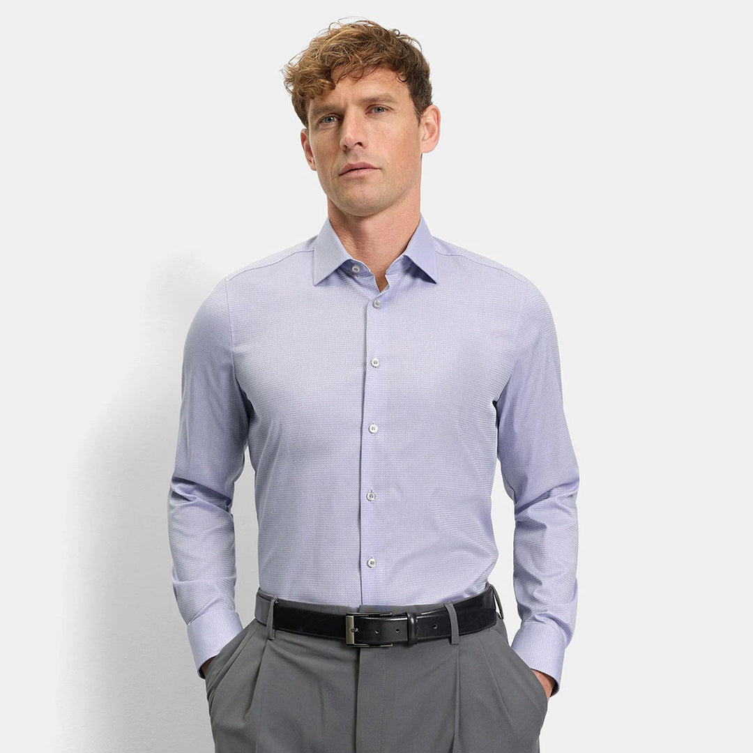 Olymp Level Five Lilac long sleeve shirt at BAKS